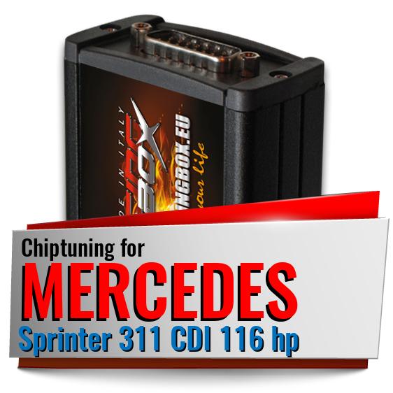 Chiptuning Mercedes Sprinter 311 CDI 116 hp