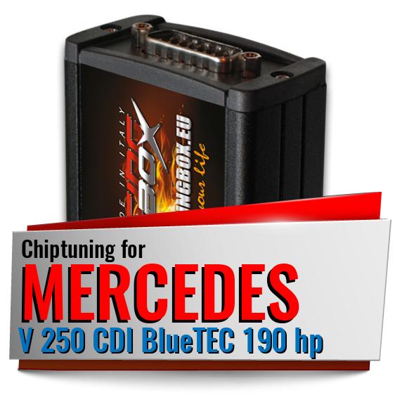 Chiptuning Mercedes V 250 CDI BlueTEC 190 hp Chiptuning Mercedes V 250 CDI BlueTEC 190 hp
