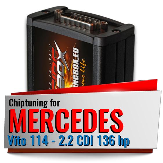 Chiptuning Mercedes Vito 114 - 2.2 CDI 136 hp