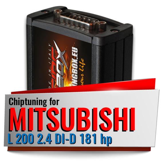 Chiptuning Mitsubishi L 200 2.4 DI-D 181 hp