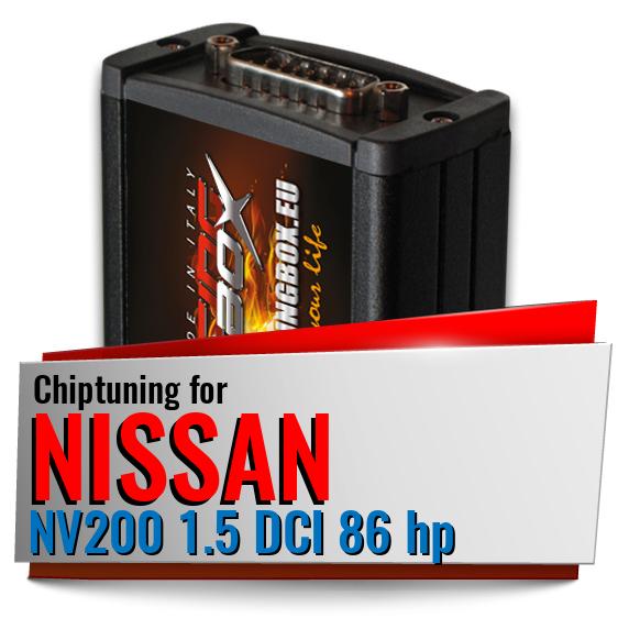 Chiptuning Nissan NV200 1.5 DCI 86 hp