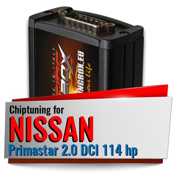 Chiptuning Nissan Primastar 2.0 DCI 114 hp