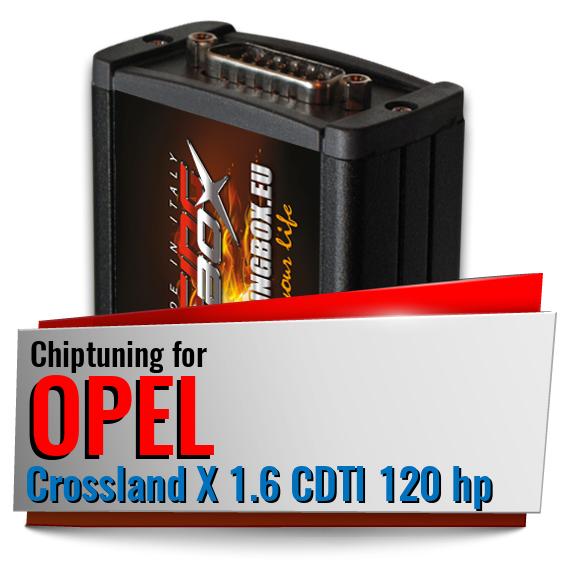 Chiptuning Opel Crossland X 1.6 CDTI 120 hp