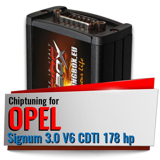 Chiptuning Opel Signum 3.0 V6 CDTI 178 hp Chiptuning Opel Signum 3.0 V6 CDTI 178 hp