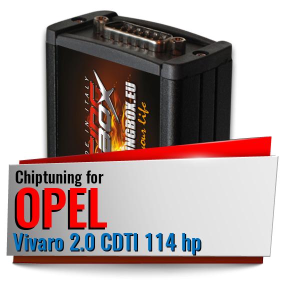 Chiptuning Opel Vivaro 2.0 CDTI 114 hp Chiptuning Opel Vivaro 2.0 CDTI 114 hp