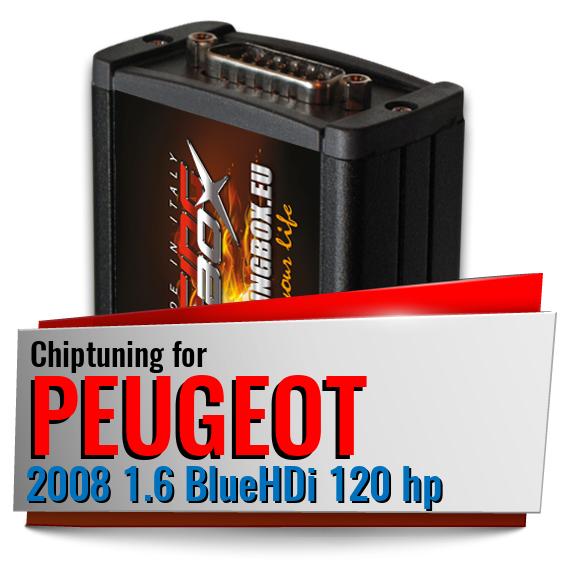 Chiptuning Peugeot 2008 1.6 BlueHDi 120 hp Chiptuning Peugeot 2008 1.6 BlueHDi 120 hp
