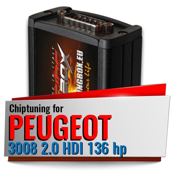 Chiptuning Peugeot 3008 2.0 HDI 136 hp