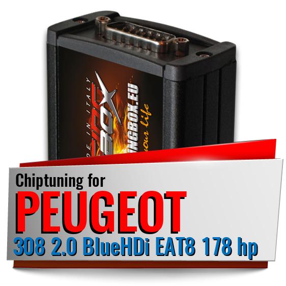 Chiptuning Peugeot 308 2.0 BlueHDi EAT8 178 hp