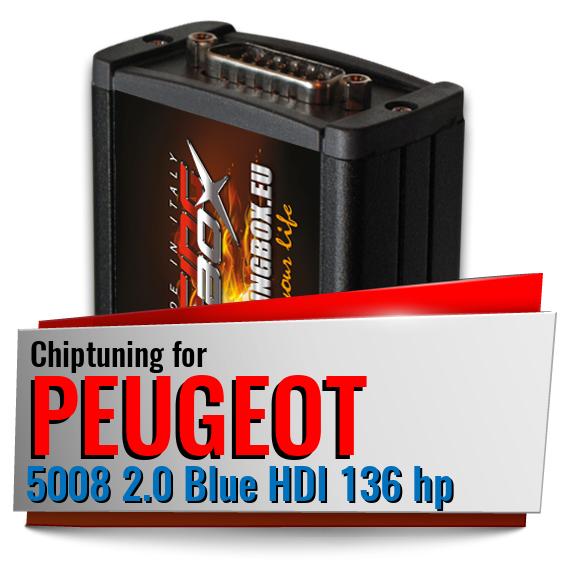 Chiptuning Peugeot 5008 2.0 Blue HDI 136 hp