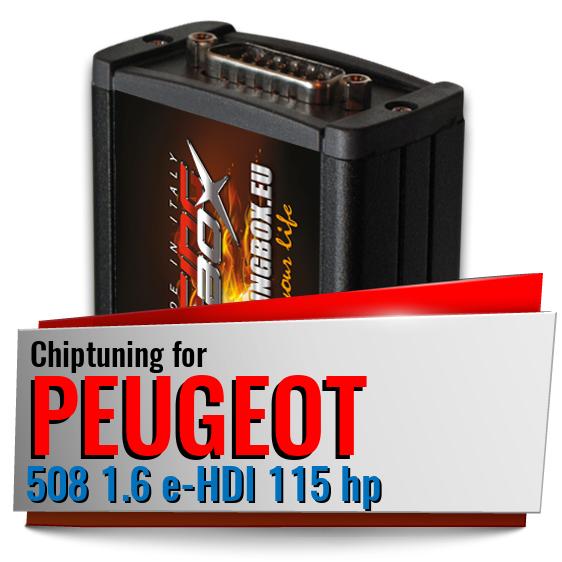 Chiptuning Peugeot 508 1.6 e-HDI 115 hp