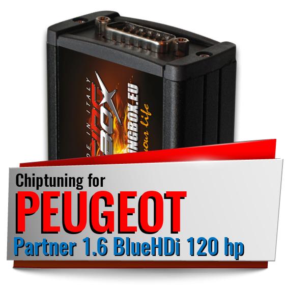 Chiptuning Peugeot Partner 1.6 BlueHDi 120 hp Chiptuning Peugeot Partner 1.6 BlueHDi 120 hp