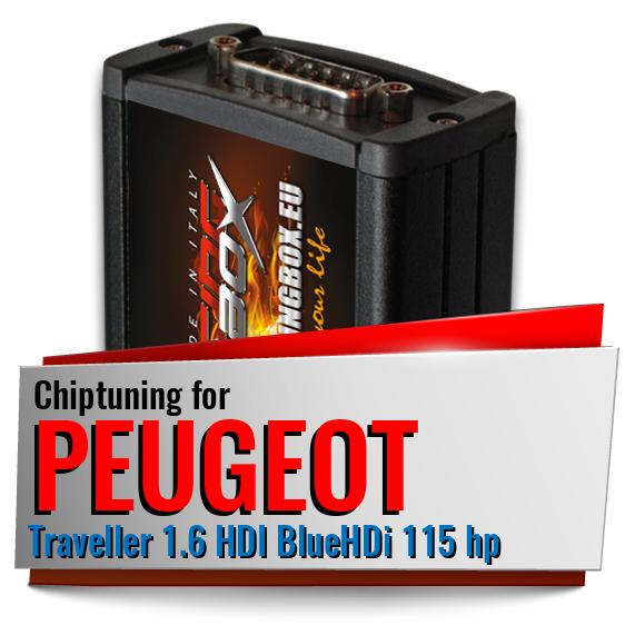 Chiptuning Peugeot Traveller 1.6 HDI BlueHDi 115 hp