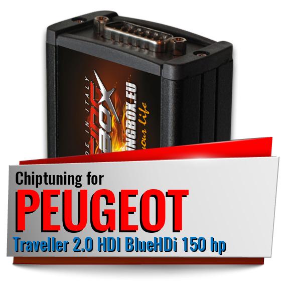Chiptuning Peugeot Traveller 2.0 HDI BlueHDi 150 hp