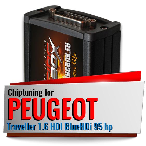 Chiptuning Peugeot Traveller 1.6 HDI BlueHDi 95 hp