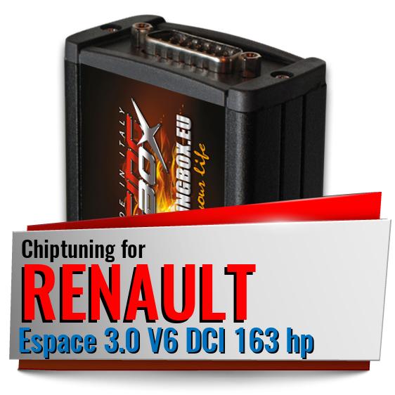 Chiptuning Renault Espace 3.0 V6 DCI 163 hp