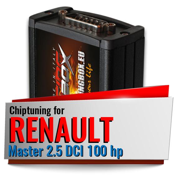 Chiptuning Renault Master 2.5 DCI 100 hp