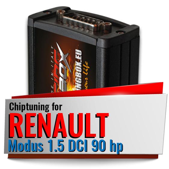Chiptuning Renault Modus 1.5 DCI 90 hp Chiptuning Renault Modus 1.5 DCI 90 hp