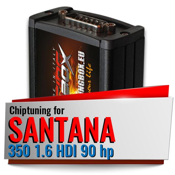 Chiptuning Santana 350 1.6 HDI 90 hp Chiptuning Santana 350 1.6 HDI 90 hp