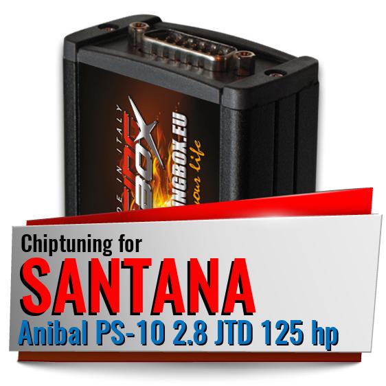 Chiptuning Santana Anibal PS-10 2.8 JTD 125 hp