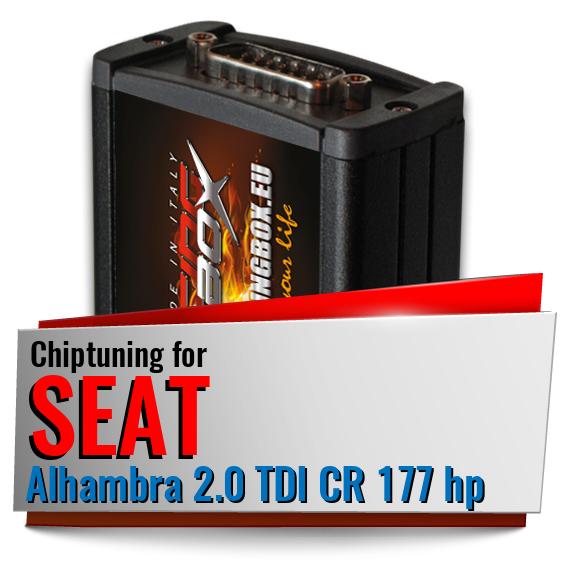 Chiptuning Seat Alhambra 2.0 TDI CR 177 hp