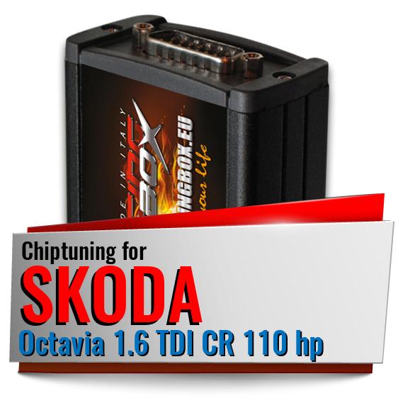 Chiptuning Skoda Octavia 1.6 TDI CR 110 hp Chiptuning Skoda Octavia 1.6 TDI CR 110 hp