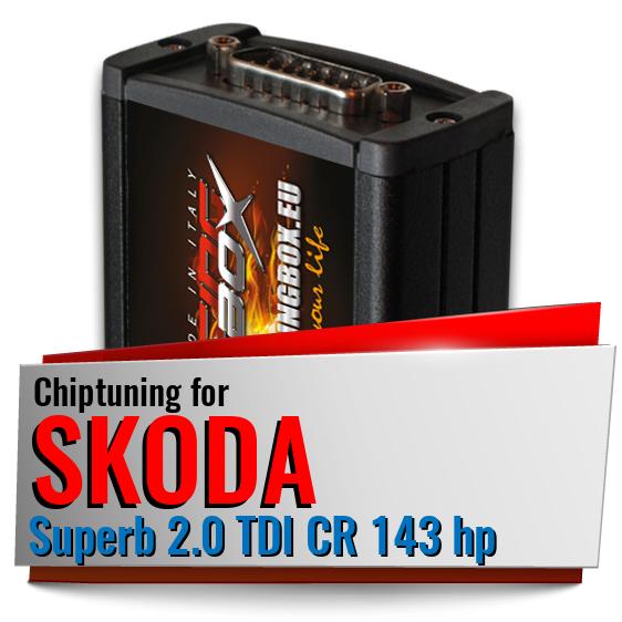 Chiptuning Skoda Superb 2.0 TDI CR 143 hp