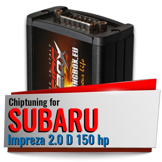 Chiptuning Subaru Impreza 2.0 D 150 hp