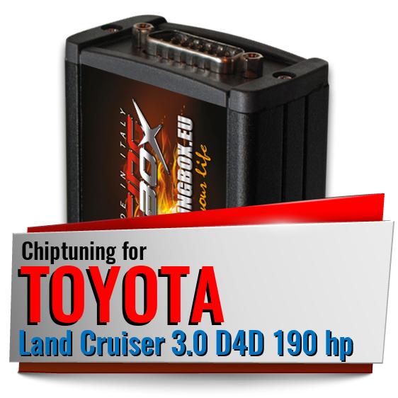 Chiptuning Toyota Land Cruiser 3.0 D4D 190 hp