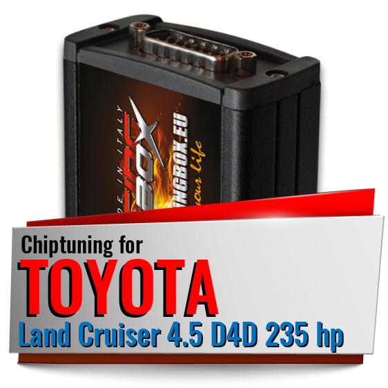 Chiptuning Toyota Land Cruiser 4.5 D4D 235 hp