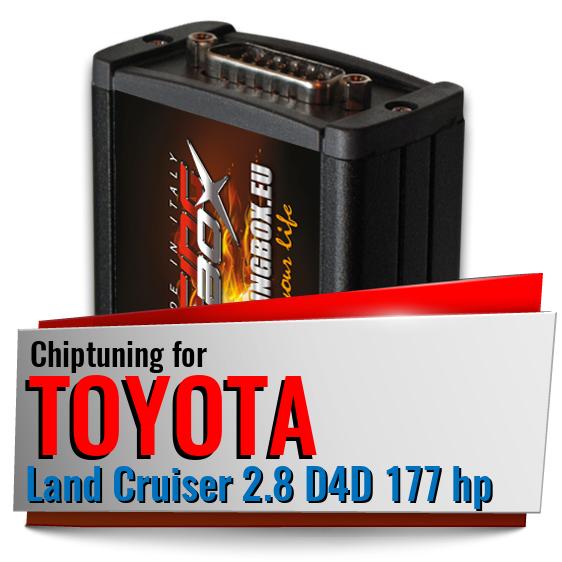 Chiptuning Toyota Land Cruiser 2.8 D4D 177 hp