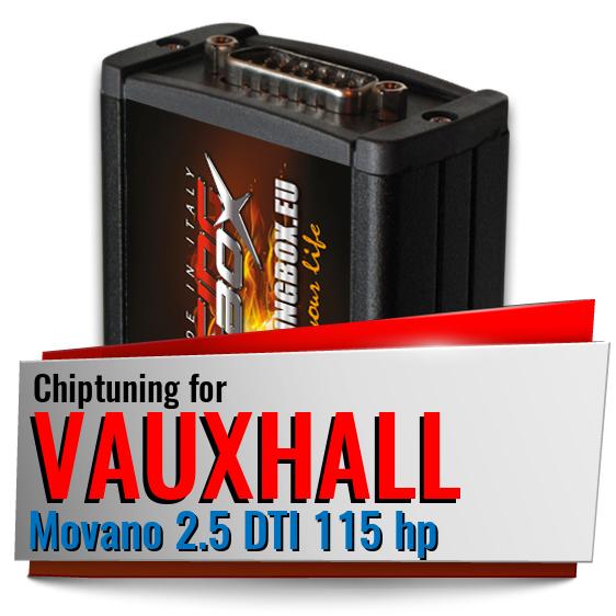 Chiptuning Vauxhall Movano 2.5 DTI 115 hp