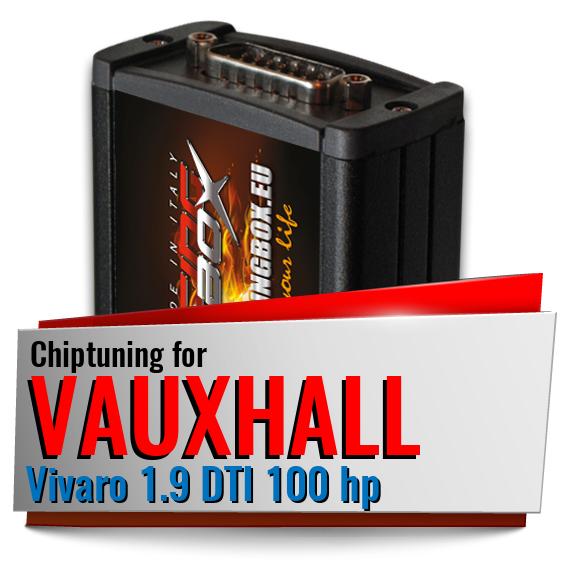 Chiptuning Vauxhall Vivaro 1.9 DTI 100 hp