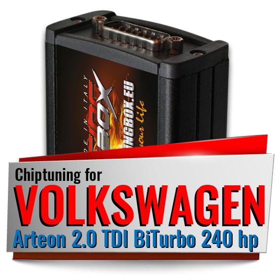 Chiptuning Volkswagen Arteon 2.0 TDI BiTurbo 240 hp Chiptuning Volkswagen Arteon 2.0 TDI BiTurbo 240 hp