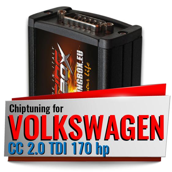 Chiptuning Volkswagen CC 2.0 TDI 170 hp Chiptuning Volkswagen CC 2.0 TDI 170 hp