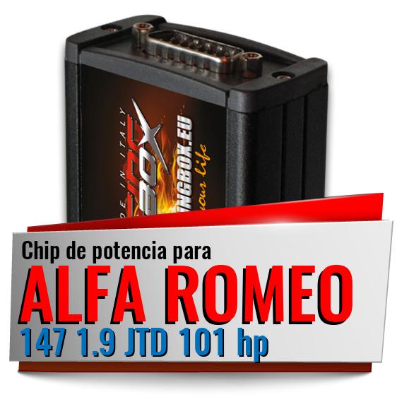 Chip de potencia Alfa Romeo 147 1.9 JTD 101 hp