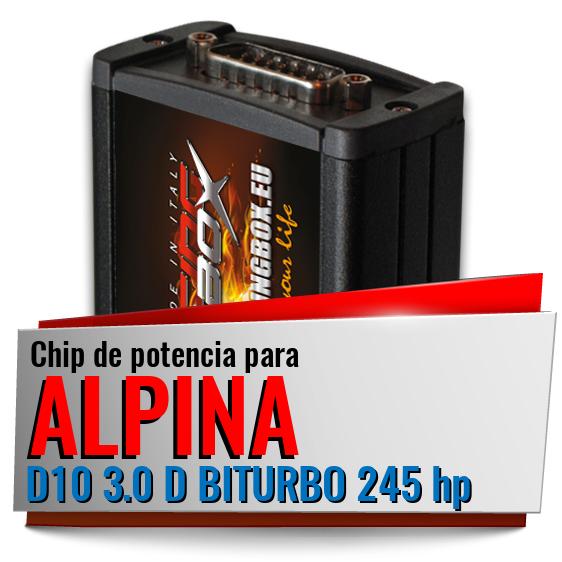 Chip de potencia Alpina D10 3.0 D BITURBO 245 hp