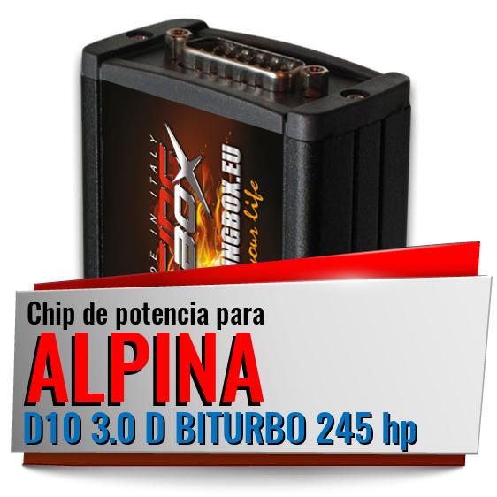 Chip de potencia Alpina D10 3.0 D BITURBO 245 hp Chip de potencia Alpina D10 3.0 D BITURBO 245 hp