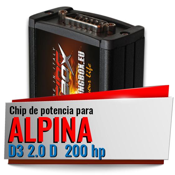 Chip de potencia Alpina D3 2.0 D 200 hp