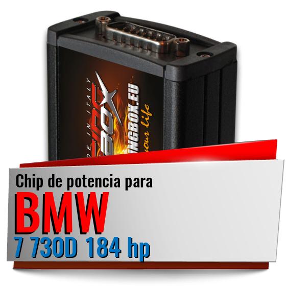 Chip de potencia Bmw 7 730D 184 hp