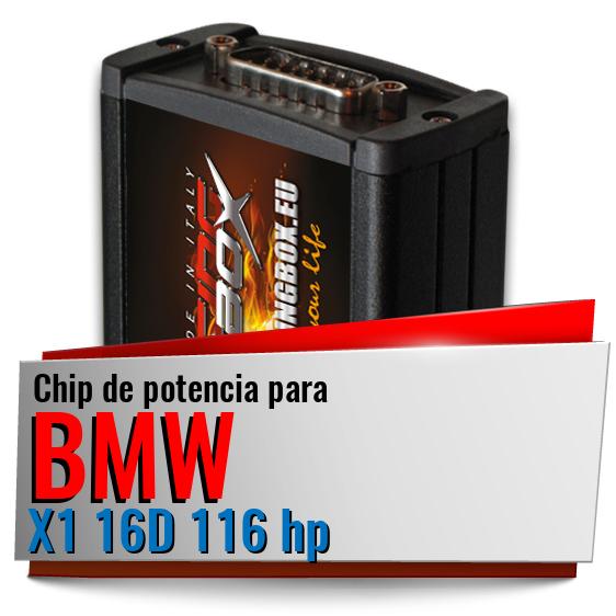 Chip de potencia Bmw X1 16D 116 hp