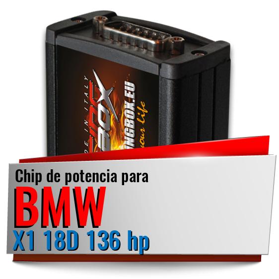 Chip de potencia Bmw X1 18D 136 hp
