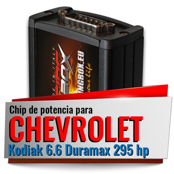 Chip de potencia Chevrolet Kodiak 6.6 Duramax 295 hp