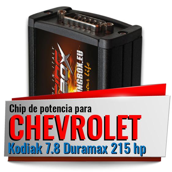 Chip de potencia Chevrolet Kodiak 7.8 Duramax 215 hp