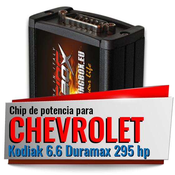 Chip de potencia Chevrolet Kodiak 6.6 Duramax 295 hp Chip de potencia Chevrolet Kodiak 6.6 Duramax 295 hp