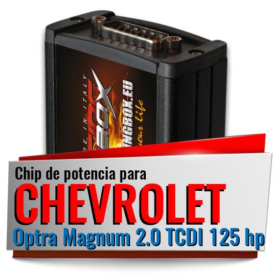 Chip de potencia Chevrolet Optra Magnum 2.0 TCDI 125 hp