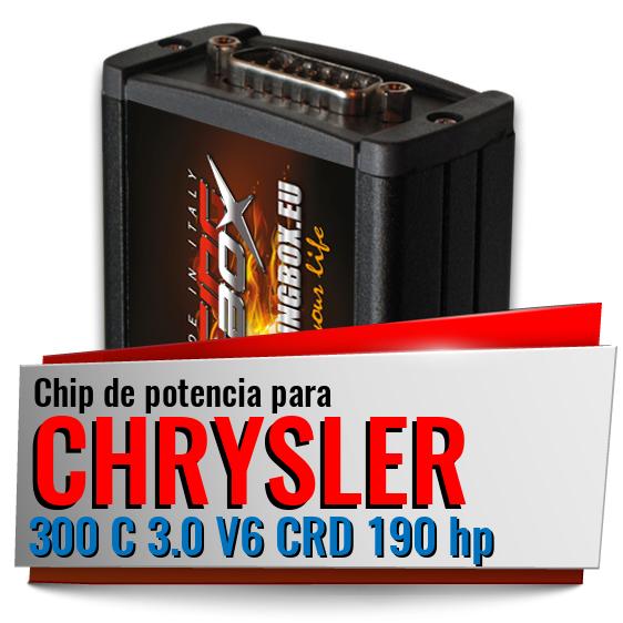Chip de potencia Chrysler 300 C 3.0 V6 CRD 190 hp