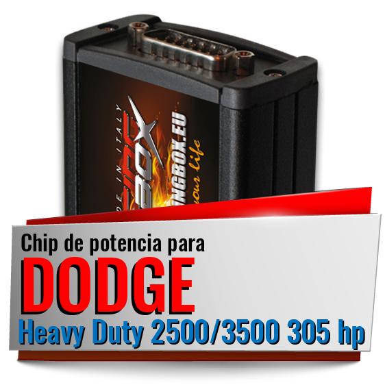 Chip de potencia Dodge Heavy Duty 2500/3500 305 hp Chip de potencia Dodge Heavy Duty 2500/3500 305 hp