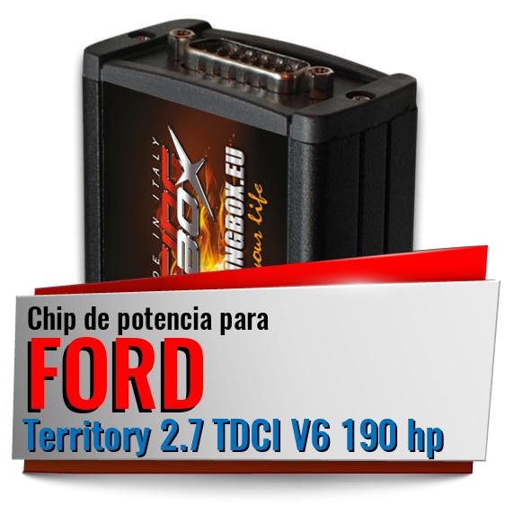 Chip de potencia Ford Territory 2.7 TDCI V6 190 hp