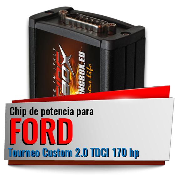 Chip de potencia Ford Tourneo Custom 2.0 TDCI 170 hp