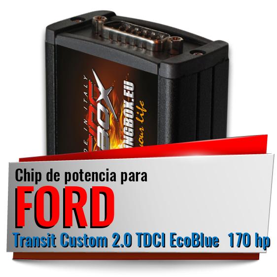 Chip de potencia Ford Transit Custom 2.0 TDCI EcoBlue 170 hp